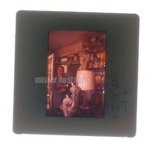 Vintage Photo 1959 Red Skelton Bel Air Home Chinese Decor 35mm slide picture