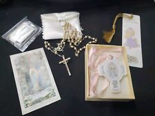 Religious Gifts Girl First Communion Gift Set With Rosary picture