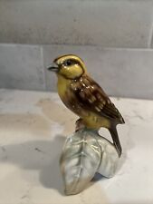 Vintage W Goebel Bird Goldammer Yellow Hammer Figurine  Germany 3.5