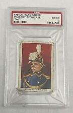 1910 T79 Military Series Military Advocate Italy PSA 2 Good picture