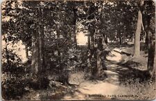 Postcard 1911 Woodland Path Lakeside Oregon D76 picture