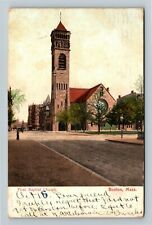 Boston MA-Massachusetts First Baptist Church c1905 Vintage Souvenir Postcard picture