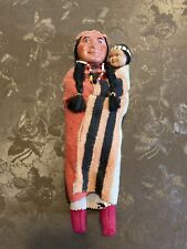Skookum Bully Good Native American 10” Doll Celluloid Baby Head picture