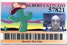 Cactus Jack's Casino - Carson City, NV - 3a Issue Slot Card, 75mm barcode picture