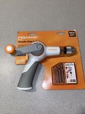 Fiskars 132420 Cord Free Manual Power Folding Handle Changing 4 Bits Hand Drill  picture
