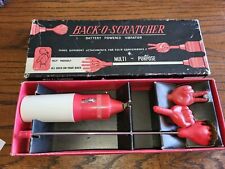 Vintage Back-O-Scratcher Battery Powered Back Scratching Device In Box picture