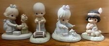 Precious Moments Lot Of 4 Members Only Figurines-Excellent-No Boxes picture