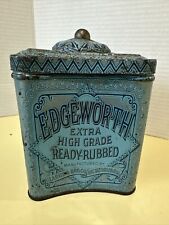 ANTIQUE 1920 EDGEWORTH EXTRA HIGH GRADE READY RUBBED SMOKING TOBACCO TIN picture
