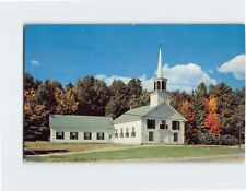 Postcard Colonial Church Hills New Hampshire Campton Hollow USA North America picture