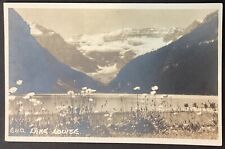 Lake Louise Canada Real Photo Vintage RPPC Postcard Unposted w/ Writing picture