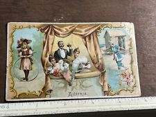 Antique Victorian Trade Card Arbucklet Coffee - Day in Austria T1 picture