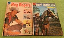 2 Roy Rogers Comic Book 1954 #75 #92 Golden Age Comics Trigger Rare picture