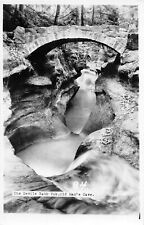 J53/ Logan Ohio RPPC Postcard c1930-40s Hocking Hills Devils Bath Tub 210 picture