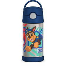 PAW PATROL CHASE Thermos® FUNtainer Stainless Steel Insulated 12 oz. Bottle NWT picture