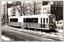 RPPC MBTA Streetcar Trolley 3418 Blandford Street Boston MA UNP Postcard F17 picture