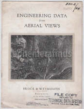Brock & Weymouth Historic Early Aviation Photogrammetry Photo Topography Book 19 picture