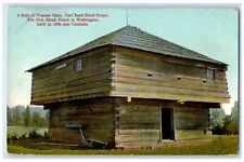 c1910 Relic Pioneer Days Fort Borst Block House Washington WA Vintage Postcard picture