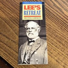 Vintage - Virginia Civil War Trails Brochure - Lee's Retreat - Final Campaigns picture