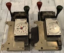 (2) VTG Calculagraph KS7769L-14 #33 20V 60CY Telephone Op. Long Dist. Call Timer picture