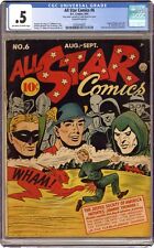 All Star Comics #6 CGC 0.5 1941 4206044001 picture