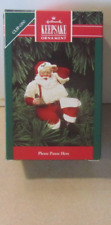 Hallmark Ornament  1992 Please Pause Here Coke Santa  (NEW) picture