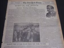 1920 NOV 7 NEW YORK TIMES SPECIAL FEATURES - RUSSIA IN THE SHAWDOW - NT 7119 picture