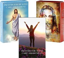 Prayers for the Sick Everyday and Teen Prayer Cards for Church Handouts 3 Decks picture