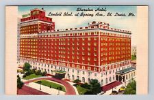 St Louis MO-Missouri, Sheraton Hotel, Antique, c1950 Vintage Souvenir Postcard picture