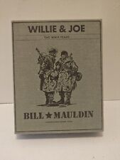 Willie & Joe: The World War II Years Bill Mauldin Book Set  1 & 2 Fantagraphics picture