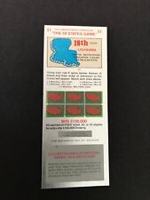 Louisiana  SV Instant NH Lottery Ticket,  issued in 1977 no cash value picture