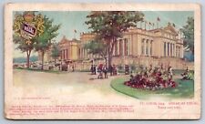 Louisiana Purchase Expo St Louis 1904~US Government Bldg~Regal Shoe Co Postcard picture