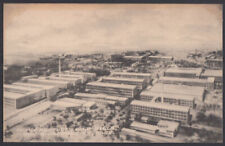 Aerial view Cheney Brothers Silk Mills S Manchester CT postcard 1920s picture