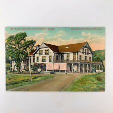 Postcard California Santa Rosa CA Burke Sanatorium1910s Unposted Divided Back picture