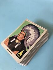 1959 Fleer Indian Single Trading Cards EX to NM Complete Your Set, Combined Ship picture