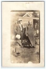 c1910's Miller Dairy Wagon Child RPPC Photo Unposted Antique Postcard picture
