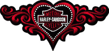 HARLEE DEE STUDDED LOVE TO HEART  PATCH Size 6 1/2 inch wide and 3 inch picture