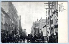 1907 FLOOD WHEELING WEST VIRGINIA*WV*MARKET STREET LOOKING NORTH*OTTENHEIMER PC picture