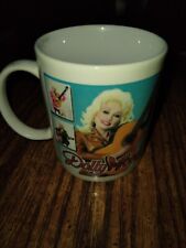 Souvenir Dollywood Coffee Mug Full Wrap Around Image/Great Condition Guitar  picture