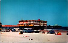 Vintage Postcard Fishing Pier Beach Casino Daytona Beach Florida A6 picture