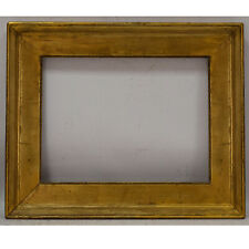 Ca. 1900 Old wooden frame decorative original condition Internal: 12.7x9.6 in picture