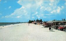 Nokomis FL Florida Beach Sarasota Osprey Venice Golf Coast Vtg Postcard E14 picture
