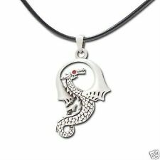 NEW MYSTICA ACCESSORY RED EYED DRAGON LUNAR NECKLACE picture