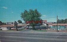 c1950's GRANDEE LODGE Yakima WA, motel, Mr & Mrs Johnie Walker owners, old cars picture