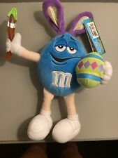 M&M's Blue M&M Easter Spring Stuffed Animal Plush Toy With Tag picture