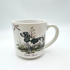 Vintage English Spaniel Dog Coffee Tea Mug Cup Hunting Dog 3.5