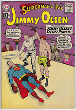 Superman's Pal Jimmy Olsen 55 1961 F/VF 7.0 Swan Aqua-Jimmy/Thor's Best Pal Loki picture