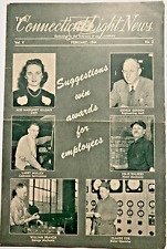 1944 CONNECTICUT LIGHT AND POWER COMPANY Employee News Brochure Vol V No 2 7E picture