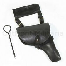 Genuine leather TT-33 or M1895 Nagant belt holster Marked Navy type picture