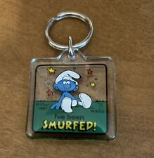 Vintage Smurf Acrylic Keychain I’ve Been Smurfed picture