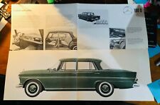 Original 1962 Mercedes-Benz 190D Sales Brochure P2233 w/Stat Sheet Germany picture
